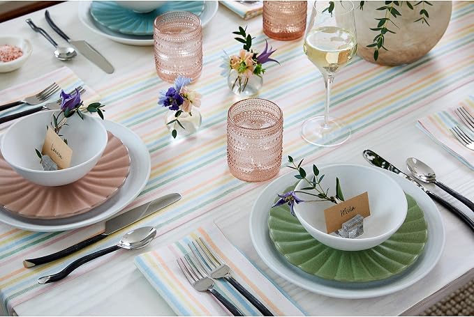 Solino Home Linen Table Runner 90 Inches Long - Image 8