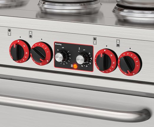 KoolMore 60 in. Commercial Electric Range - 208V 3-Phase - Image 5