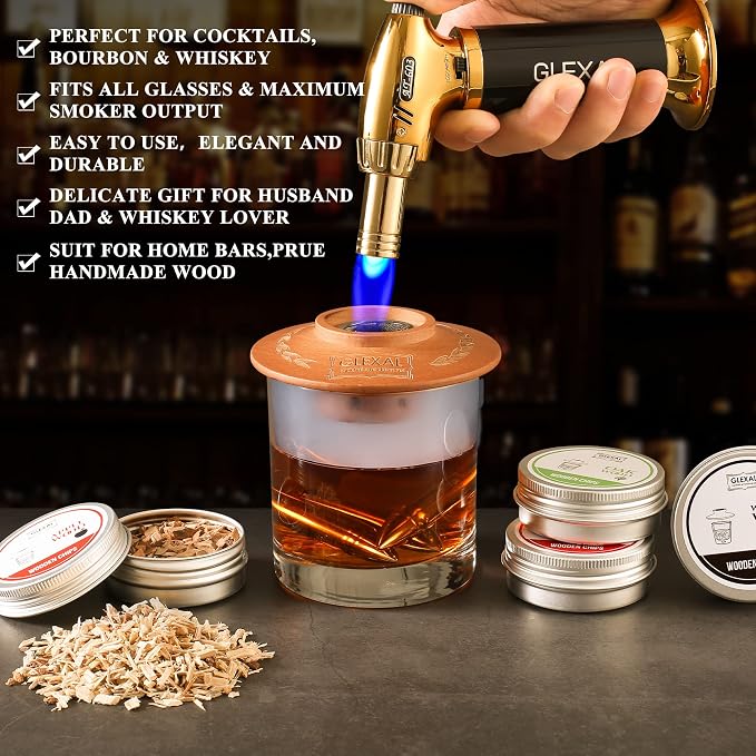 Bourbon Whiskey Cocktail Smoker Kit - Image 2