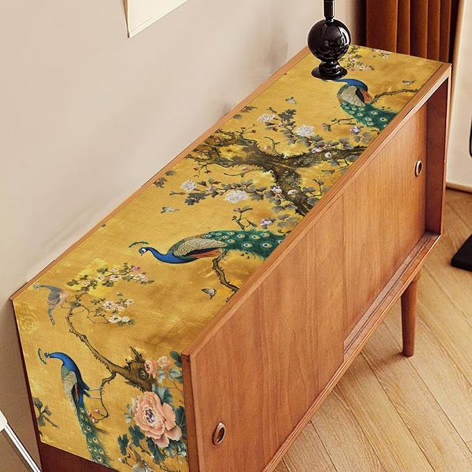 Peacock Table Runner - Image 2