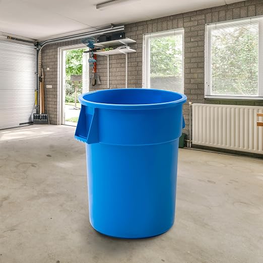 PRO&Family Commercial Round Trash Can - Image 7