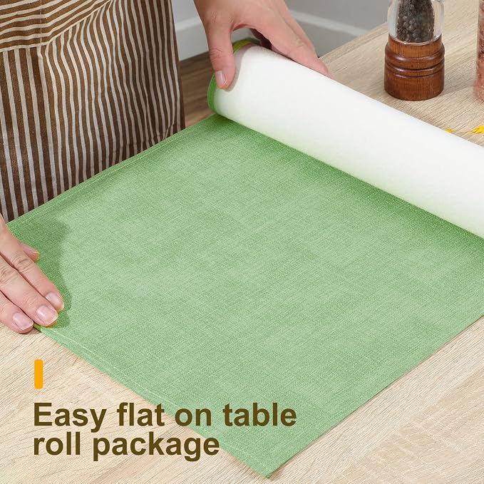 Wipeable Table Runner, Thick Farmhouse Dresser Runner, Rustic - Image 7