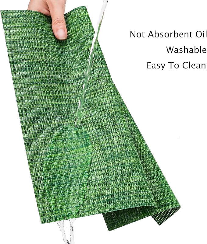 Myir JUN Table Runner, Vinyl Table Runner Indoor Arbitrarily Cropped Runner - Image 7
