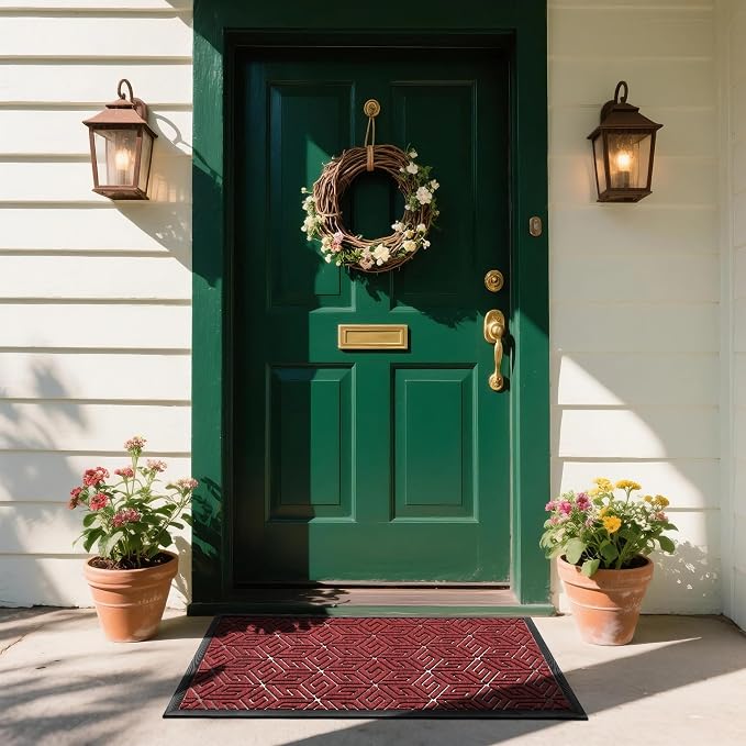 Yimobra Large Door Mat 36x24, All-Weather Waterproof Outdoor Mats - Image 3
