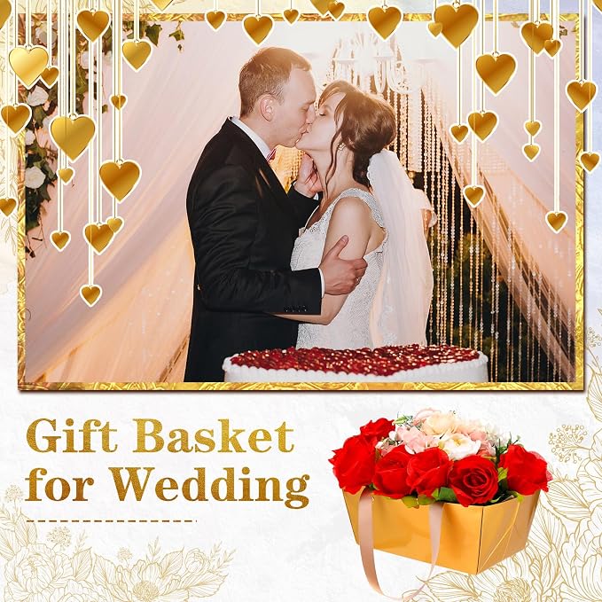 Glenmal 72 Pcs Baskets for Gifts Waterproof Empty Kraft Basket Bulk - Image 5