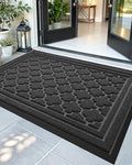 Color&Geometry Large Front Door Mat Outside Entrance, Heavy Duty Non Slip Low by COLORG