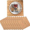 Boho Place Mats Set of 10, Square Table Mats Set of 10, Woven Placemats by EcoFriendlyHomewareVNCK