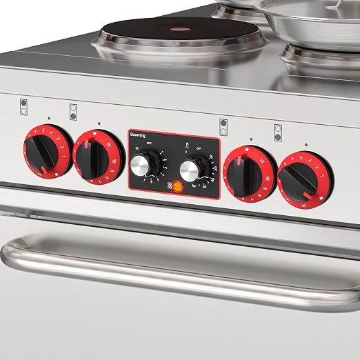 KoolMore 24 in. Commercial Electric Range - 208V 3-Phase - Image 6