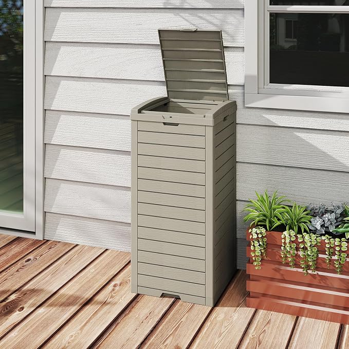 38 Gallon Outdoor Trash Can - Image 4