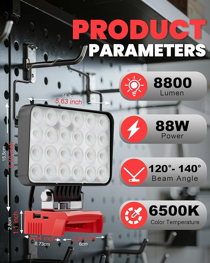 LIVOWALNY LED Work Light Compatible - Image 2