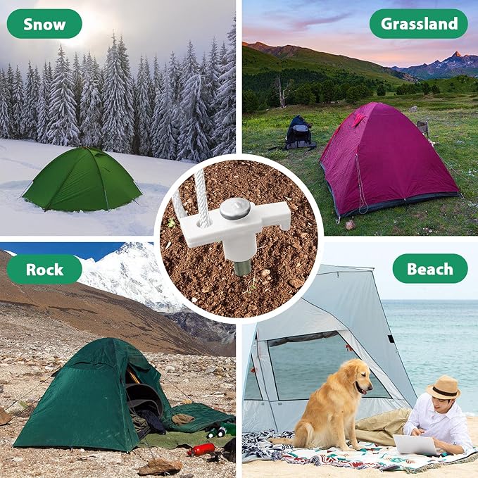 Eurmax USA Galvanized Non-Rust Camping Family Tent Pop Up Tent Stakes Canopy - Image 5