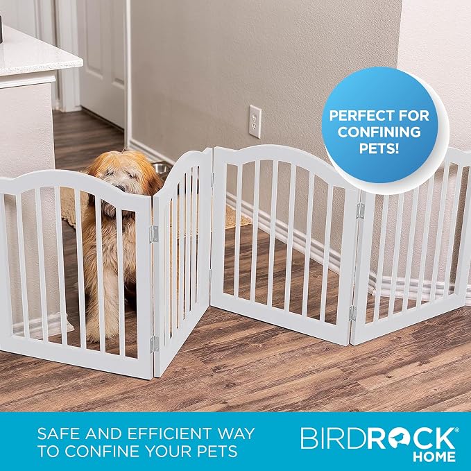 INTERNET'S BEST Arched Top Dog Gate | 4 Panel, and Porch | Portable, Extra Wide - Image 5