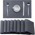 Leetaltree Denim Blue Placemats Set of 8 by Leetaltree-ArtatEveryTable