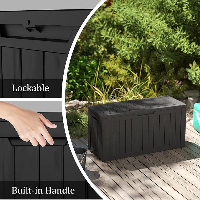 75 Gallon Outdoor Storage Box - Image 4