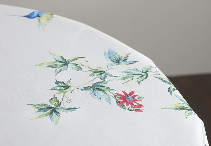 Maison d' Hermine Table Cloth Round Table 100% Cotton 69 Inches Tablecloth - Image 7