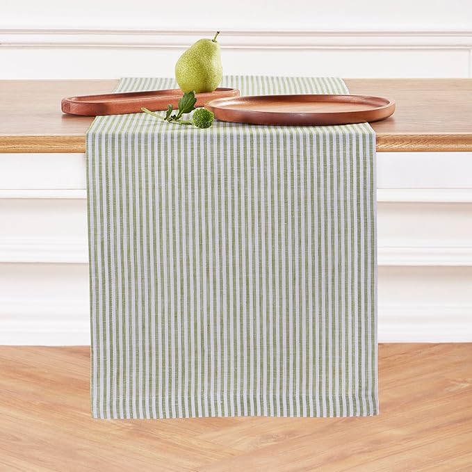 Solino Home Linen Table Runner 72 Inches Long by SolinoHome