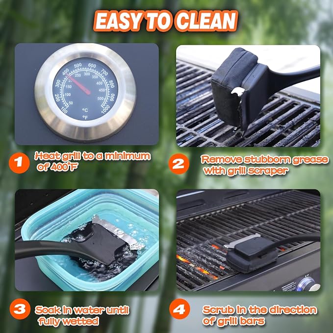 Steam Grill Brush Bristle Free - Image 5