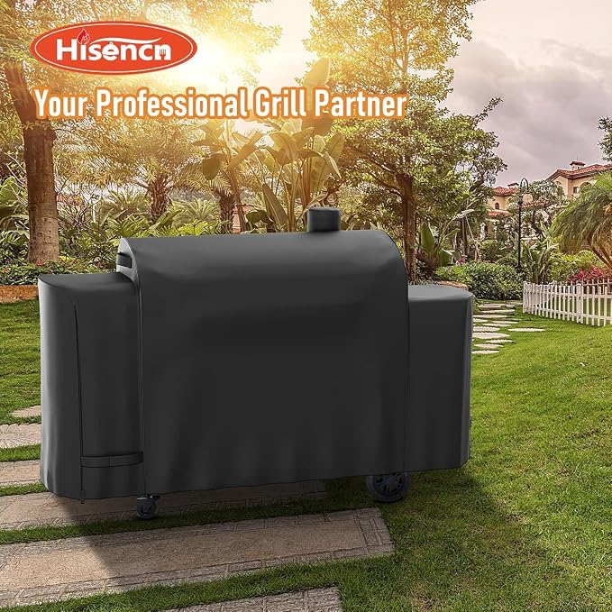 Hisencn Grill Cover for Pit Boss Pro Series Triple-Function Combo Grill - Image 8