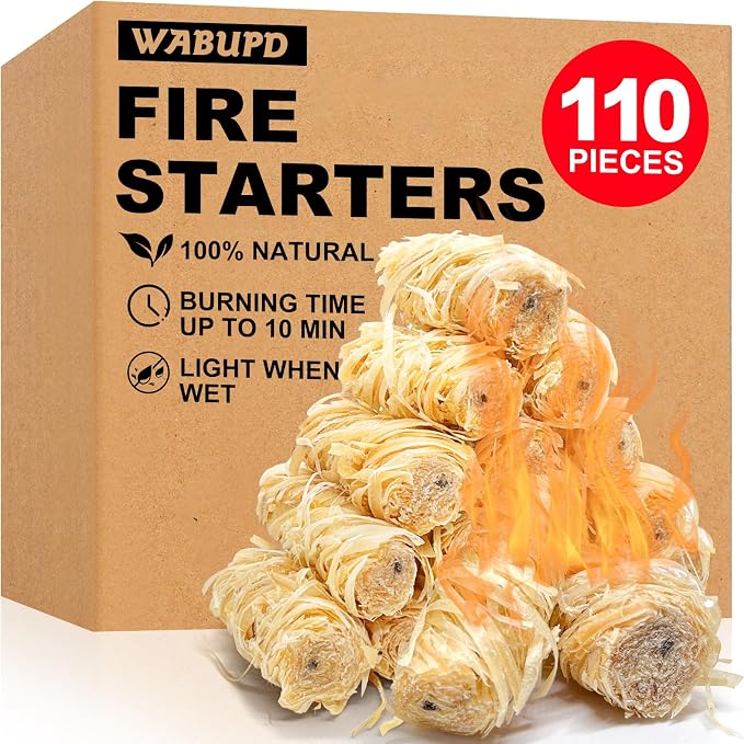 110 Pcs Fire Starter by WABUPD