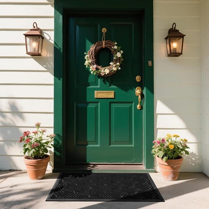 Yimobra Large Door Mat 36x24, All-Weather Waterproof Outdoor Mats - Image 3