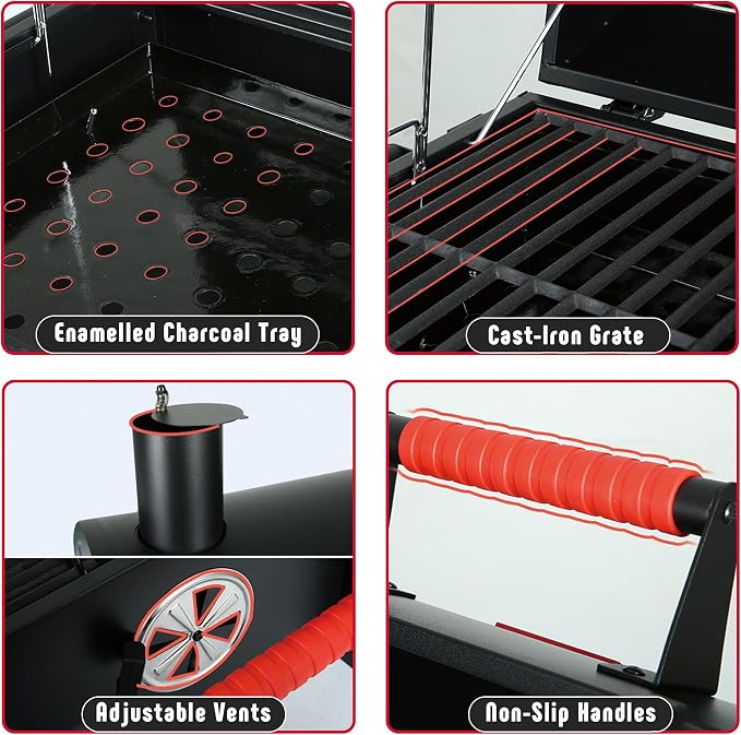 Portable Charcoal BBQ Grills - Image 6
