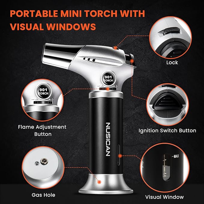 Cocktail Smoker Kit with Torch, 6 Flavors Wood Chips - Image 3