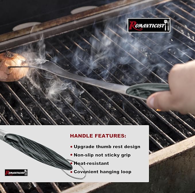 ROMANTICIST 4pc Heavy Duty Grill Accessories - Image 4