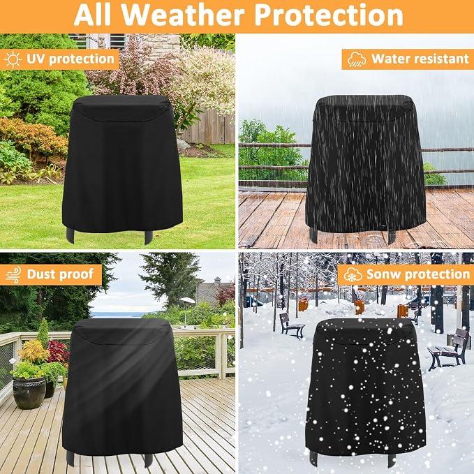 Grill Cover for Weber Lumin Electric Grill - Image 7