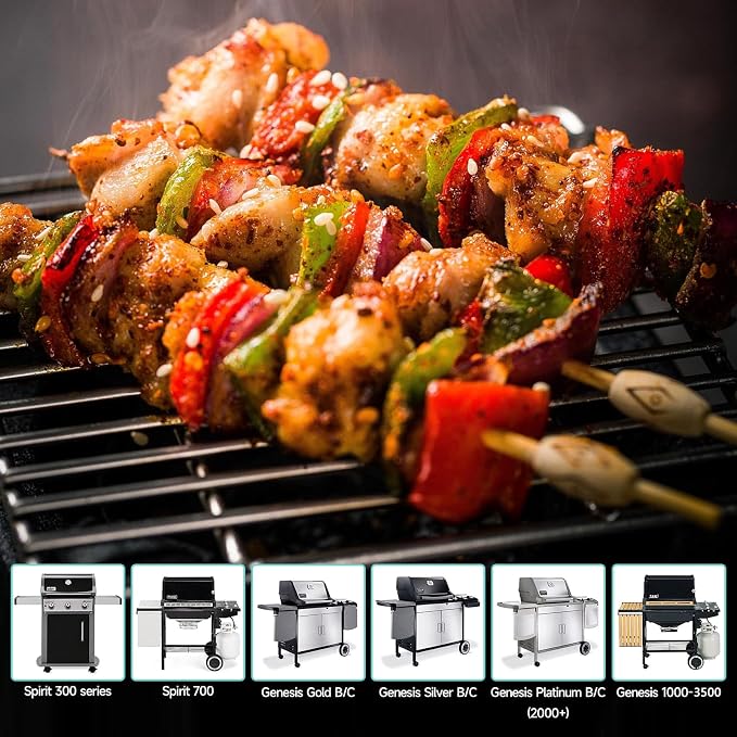 2Pack 17.5'' Weber Spirit 300 Stainless Steel Grill Grates, Cooking Replacement - Image 4