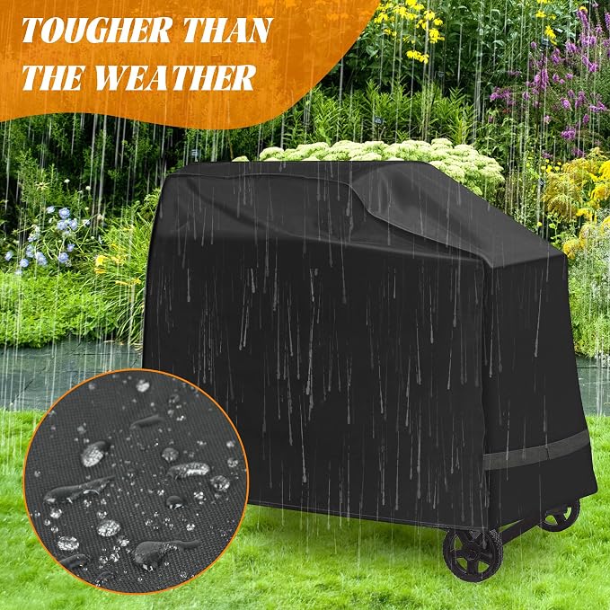 Grill Cover for Traeger Woodridge Accessory Wood Ridge Replacement Parts BAC761 - Image 2