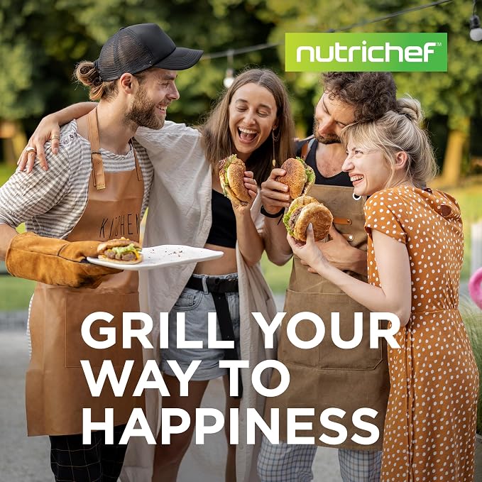NutriChef Cast Iron Reversible Grill Plate – 18 Inch Flat & Ridged Skillet - Image 7