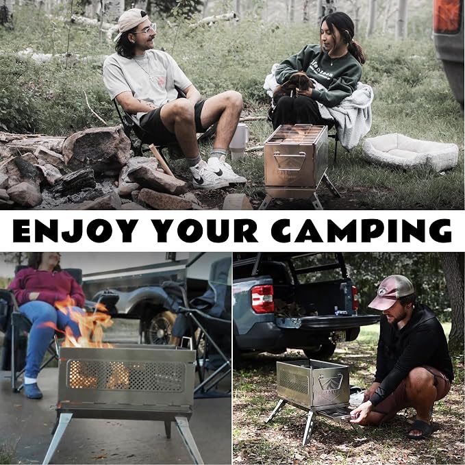 20-Inch Smokeless Fire Pits for Outdoor - Image 6