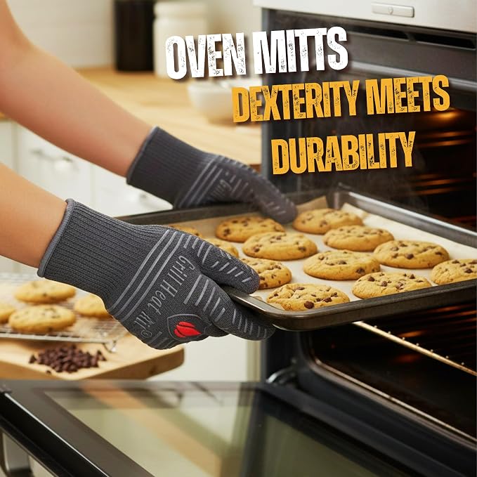 GRILL HEAT AID BBQ Grill Gloves 1472°F - Image 7