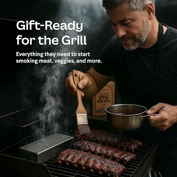 BBQ Smoker Box Kit – Stainless Steel Smoker - Image 6