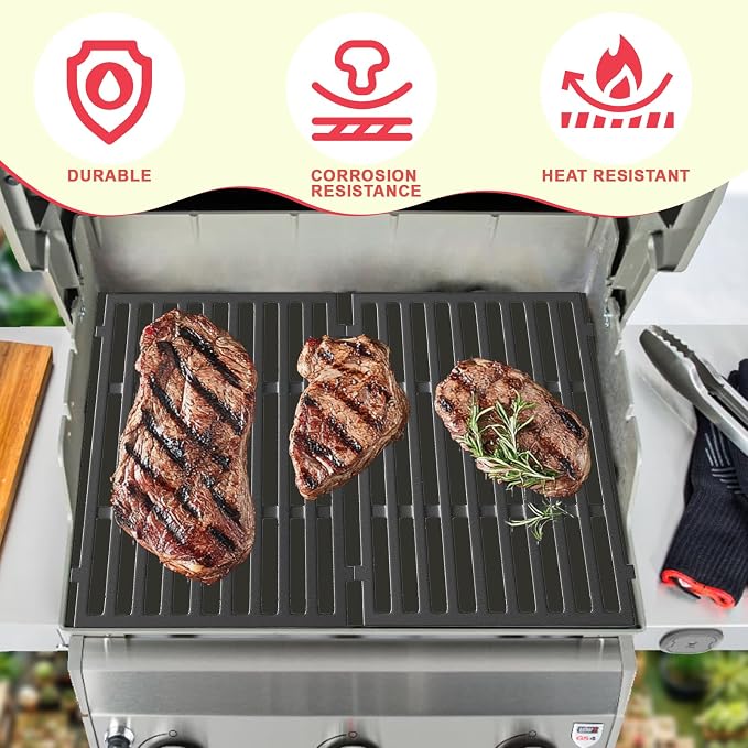 Spirit E-310 Grill Parts 7638 Grill Grates 7636 Flavorizer Bars - Image 4