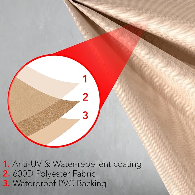 Heavy Duty BBQ Grill Cover for Outdoor Grill, 30 Inch – Waterproof, Weather - Image 2