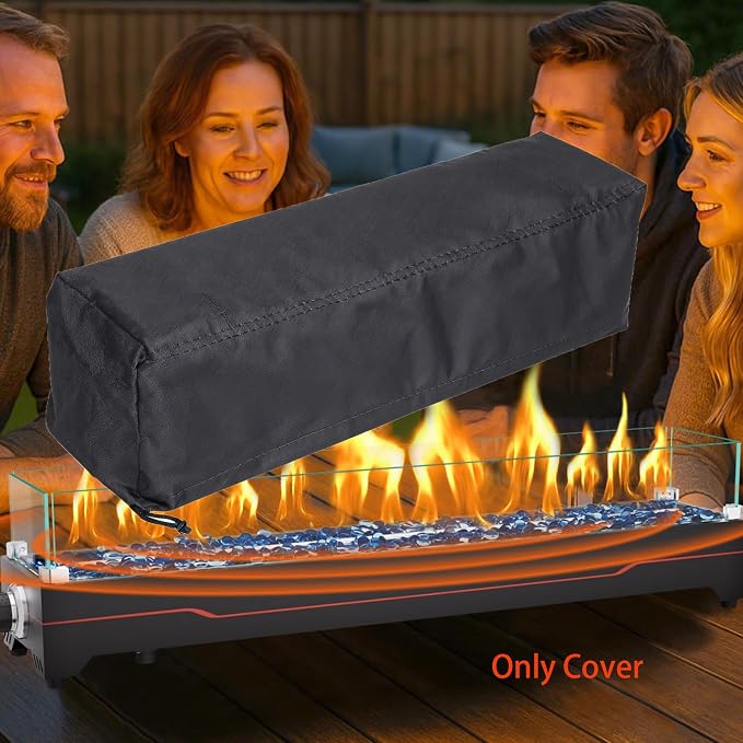 Pomer Tabletop Fire pit Covers For GRISUN Tabletop Fire Pit-36 Inch Propane - Image 2