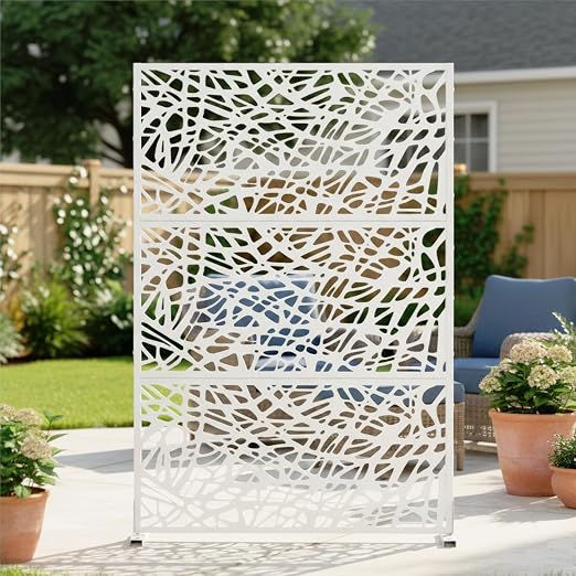 Casaphoria Metal Privacy Screen Outdoor by Casaphoria
