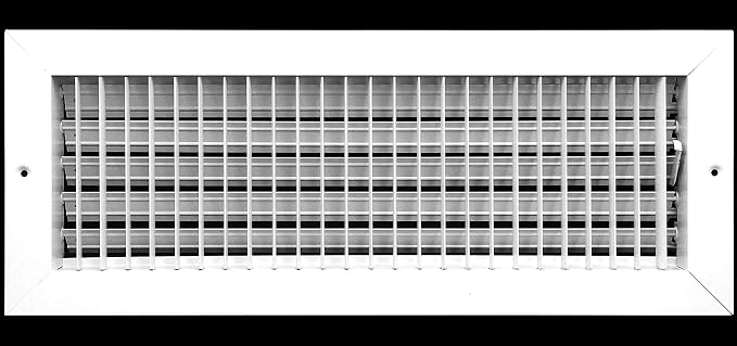 18"w X 6"h Adjustable AIR Supply Diffuser by HVACPremium