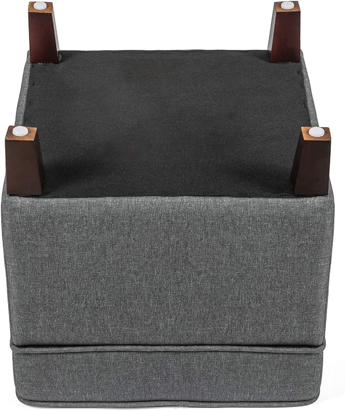Adeco Chest and Footrest-Square Seat Storage Bench Ottoman - Image 9