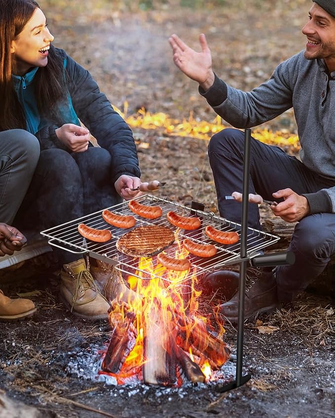 Gonex Portable Campfire Grill Grate - Image 7