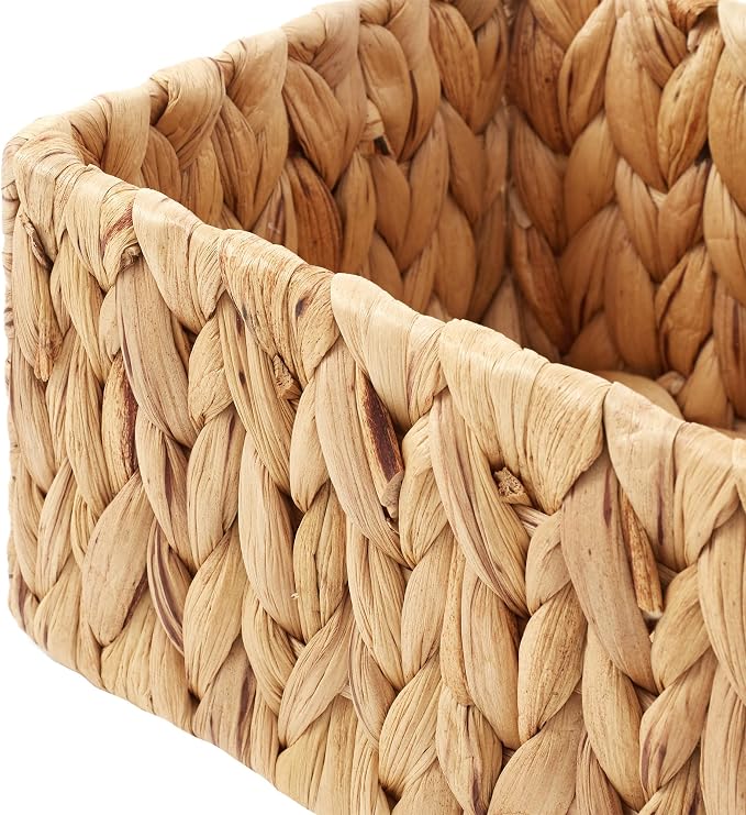 Casafield Set of 2 Bathroom Storage Baskets, Natural - Image 6