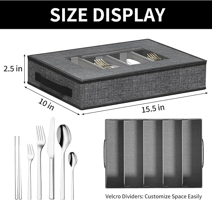 Aokeyee China Storage Containers Hard Shell 8 Piece, Wine Glass, Plate Storage - Image 8