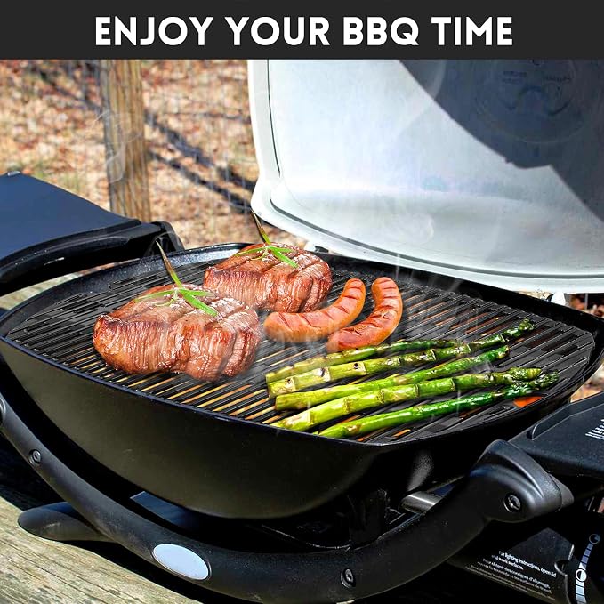 GGC 7645 7583 Grill Grates for Weber Q220 Q200 Q2000 Q2400 Q260 Gas Grills - Image 7