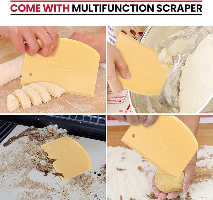 Unicook Round Pizza Stone 10.25 Inch, Small Bread Baking Stone - Image 8