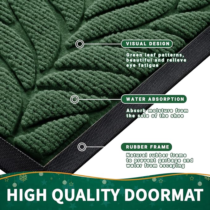 Yimobra 47x32 Large Door Mat Outdoor Indoor, All-Season Waterproof Door Mat - Image 7