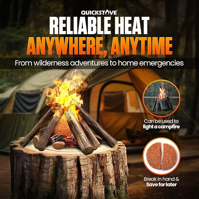 Fire Starters – Waterproof Emergency Fuel Disks - Image 4