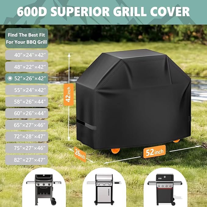 Grill Cover 52 Inch - Image 2