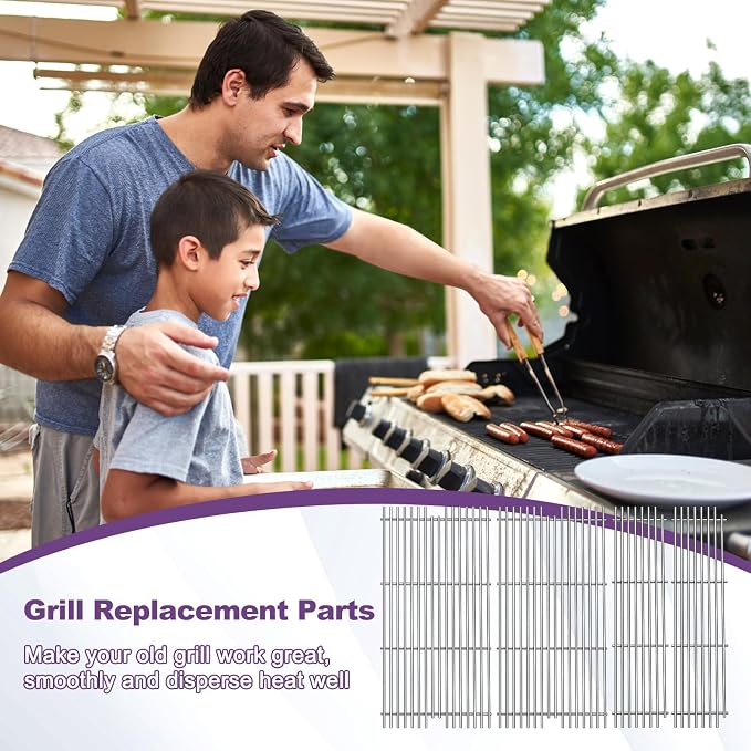 2 Pack 54911 Cooking Grid with 2 Pack 54921 Grill Grates Replacement - Image 6