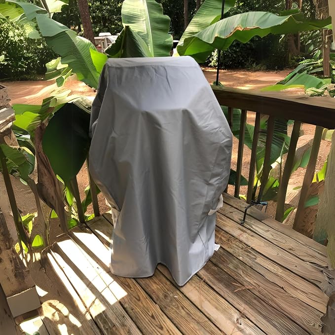 Turtle Life BBQ Grill Cover, 32 Inch Heavy Duty Waterproof 2 Burner Barbecue - Image 6